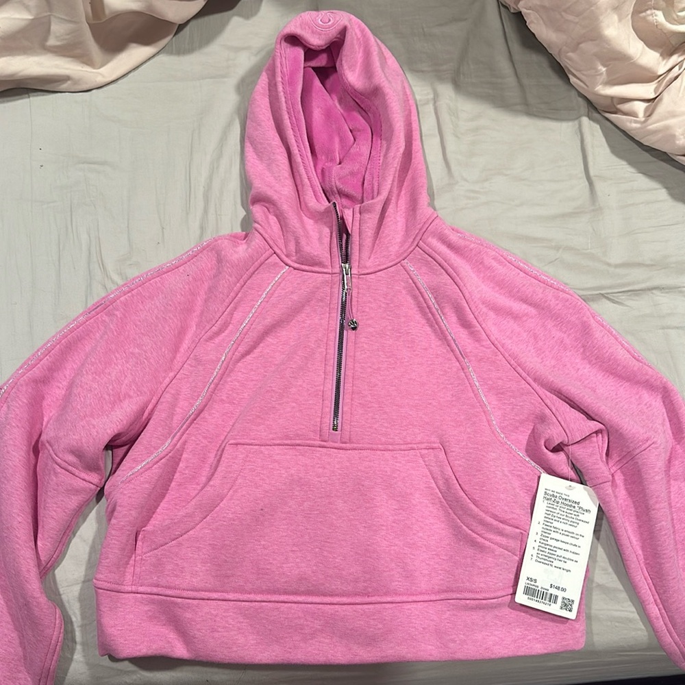 NWT Lululemon Scuba Quarterzip